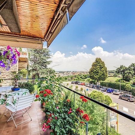 Terrazza Piccolomini: Elegant Apartment Stunning View Over Rome/St Peter'S Dome エクステリア 写真